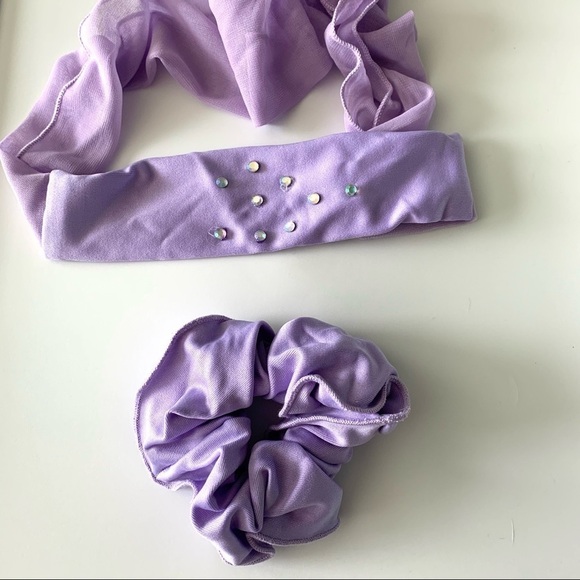 Dance Costume Light Purple Handkerchief Off The Shoulder Dress size Small - Picture 7 of 10